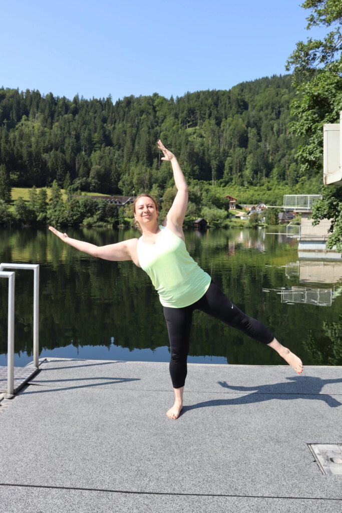 Astrid im Lunzer Seebad