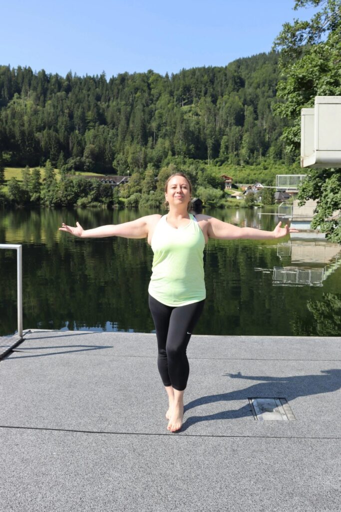 Astrid im Lunzer Seebad